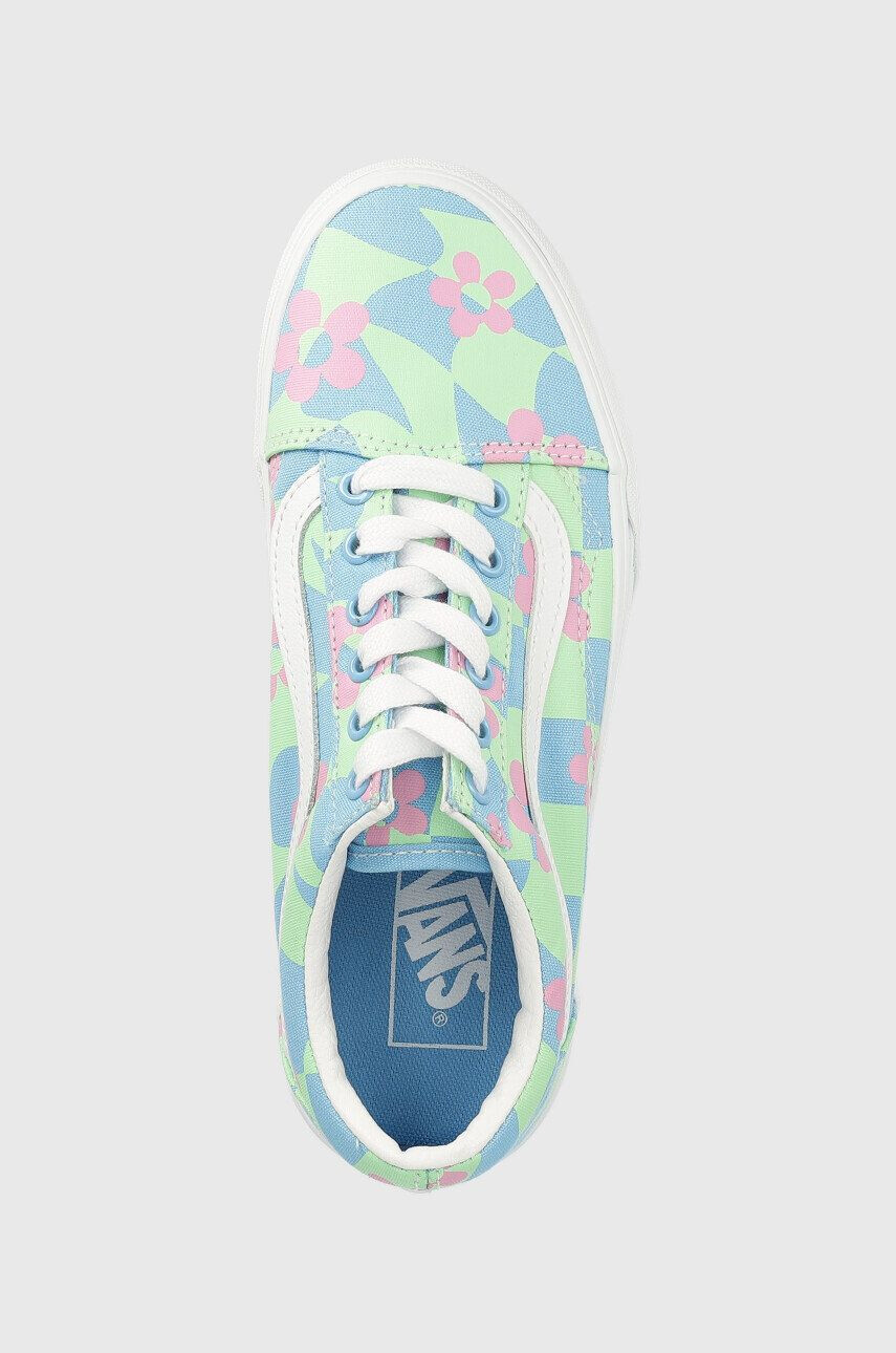 Vans Ниски кецове Old Skool Stackform Checkerboard Floral - Pepit.bg