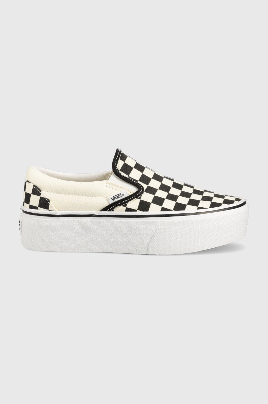 Vans Ниски кецове Slip-on Stackform в бежово - Pepit.bg