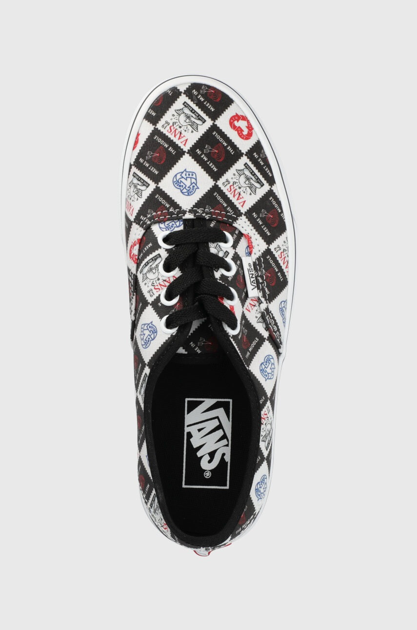 Vans Ниски кецове Ua Authentic дамски в черно - Pepit.bg