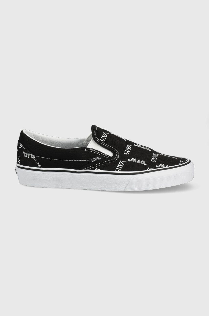 Vans Ниски кецове Ua Classic Slip-on мъжки в черно - Pepit.bg