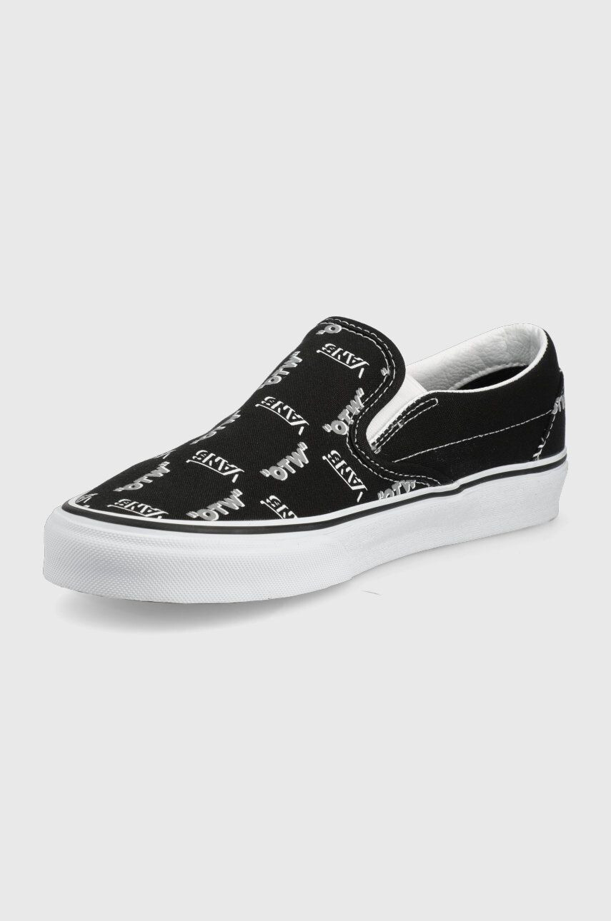 Vans Ниски кецове Ua Classic Slip-on мъжки в черно - Pepit.bg