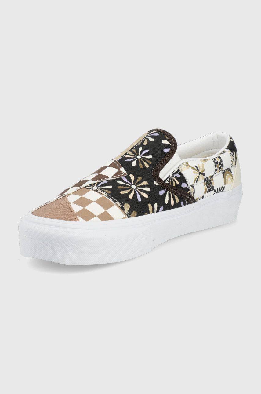 Vans Ниски кецове Ua Classic Slip-on Patchwork - Pepit.bg