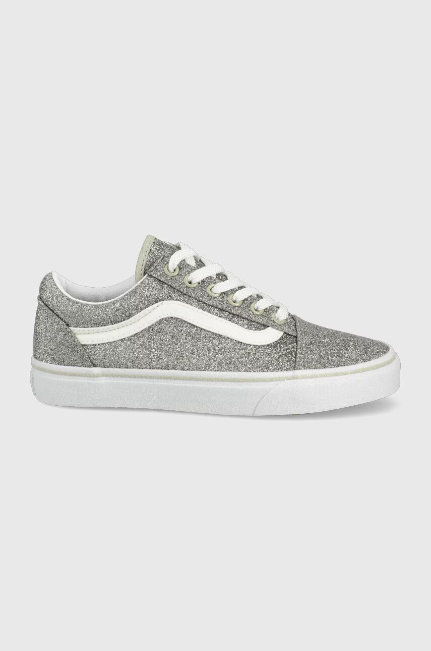 Vans Ниски кецове Ua Old Skool дамски в сребристо - Pepit.bg