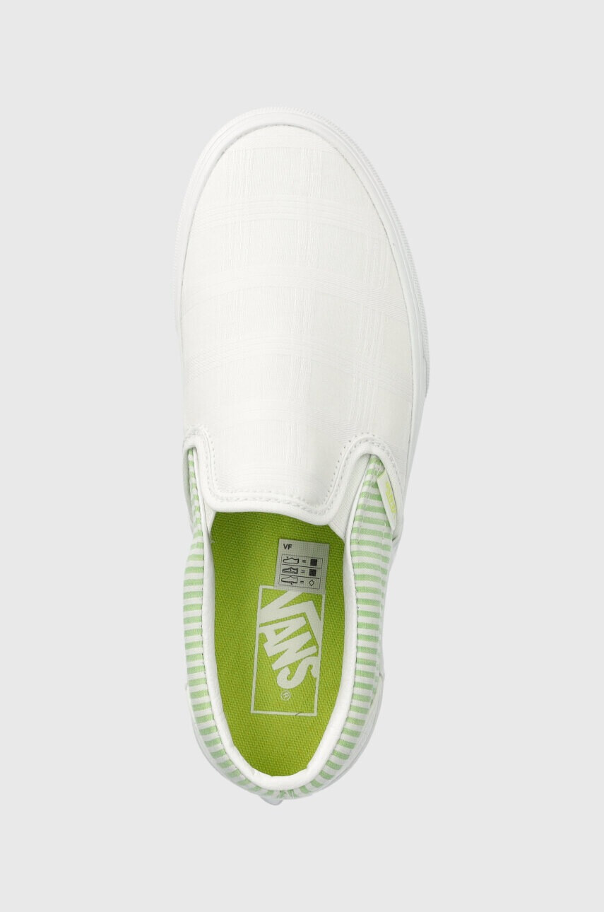 Vans Ниски кецове Classic Slip-On Stackform в бяло VN0A7Q5RBGN1 - Pepit.bg
