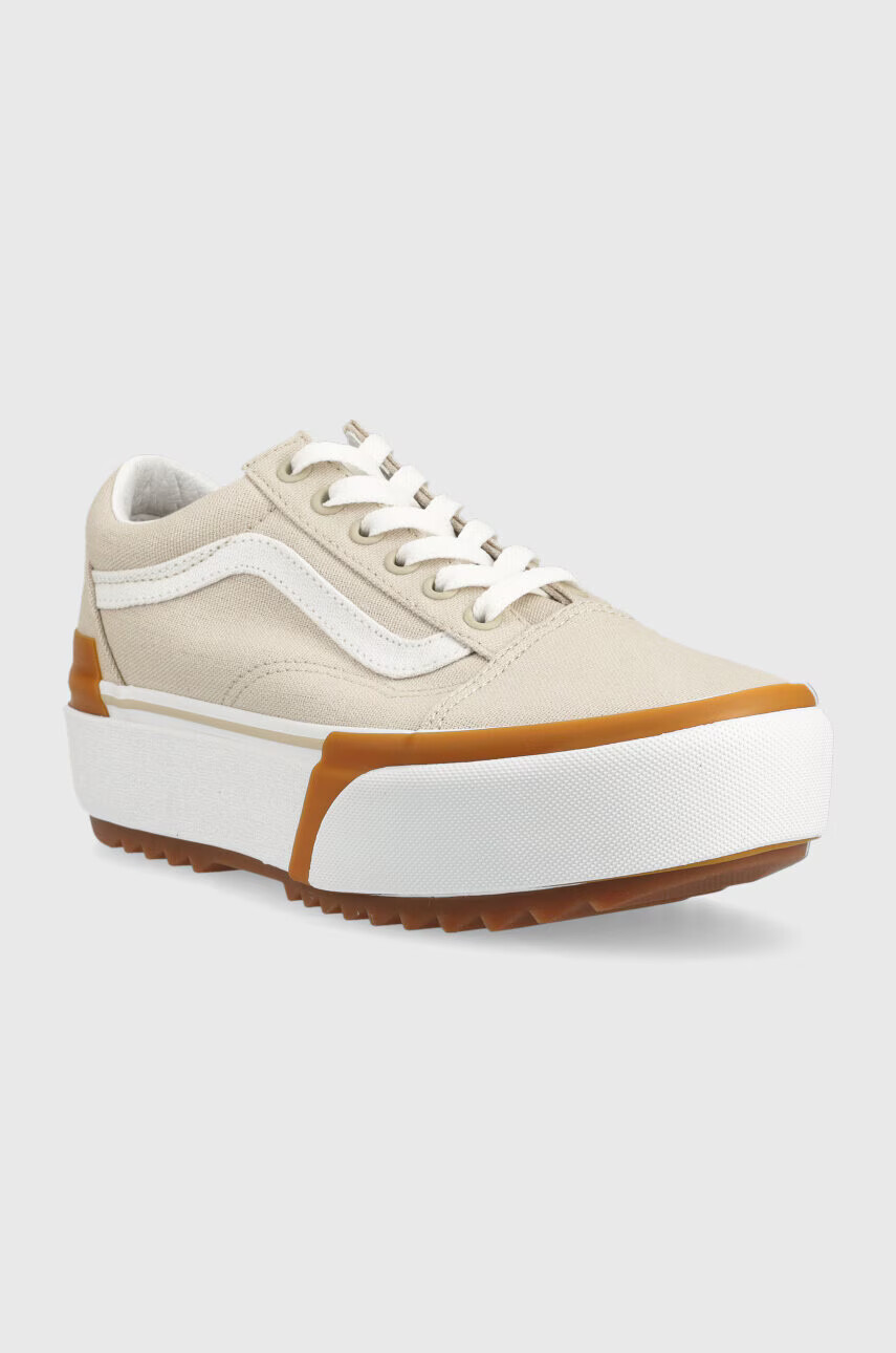 Vans Ниски кецове Old Skool Stacked в бежово VN0A4U15BLL1 - Pepit.bg