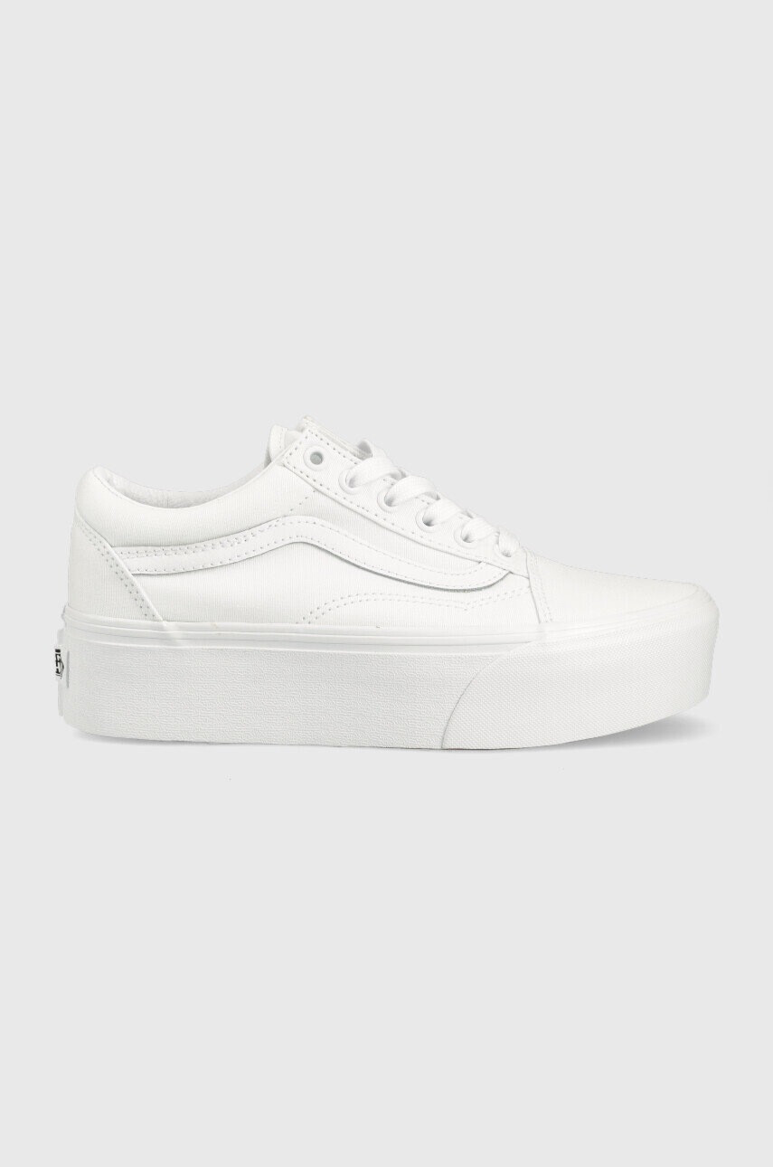 Vans Ниски Кецове Old Skool Stackform в черно - Pepit.bg