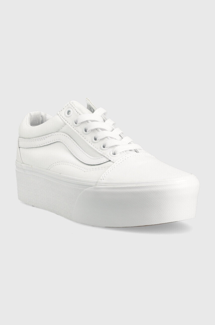 Vans Ниски Кецове Old Skool Stackform в черно - Pepit.bg