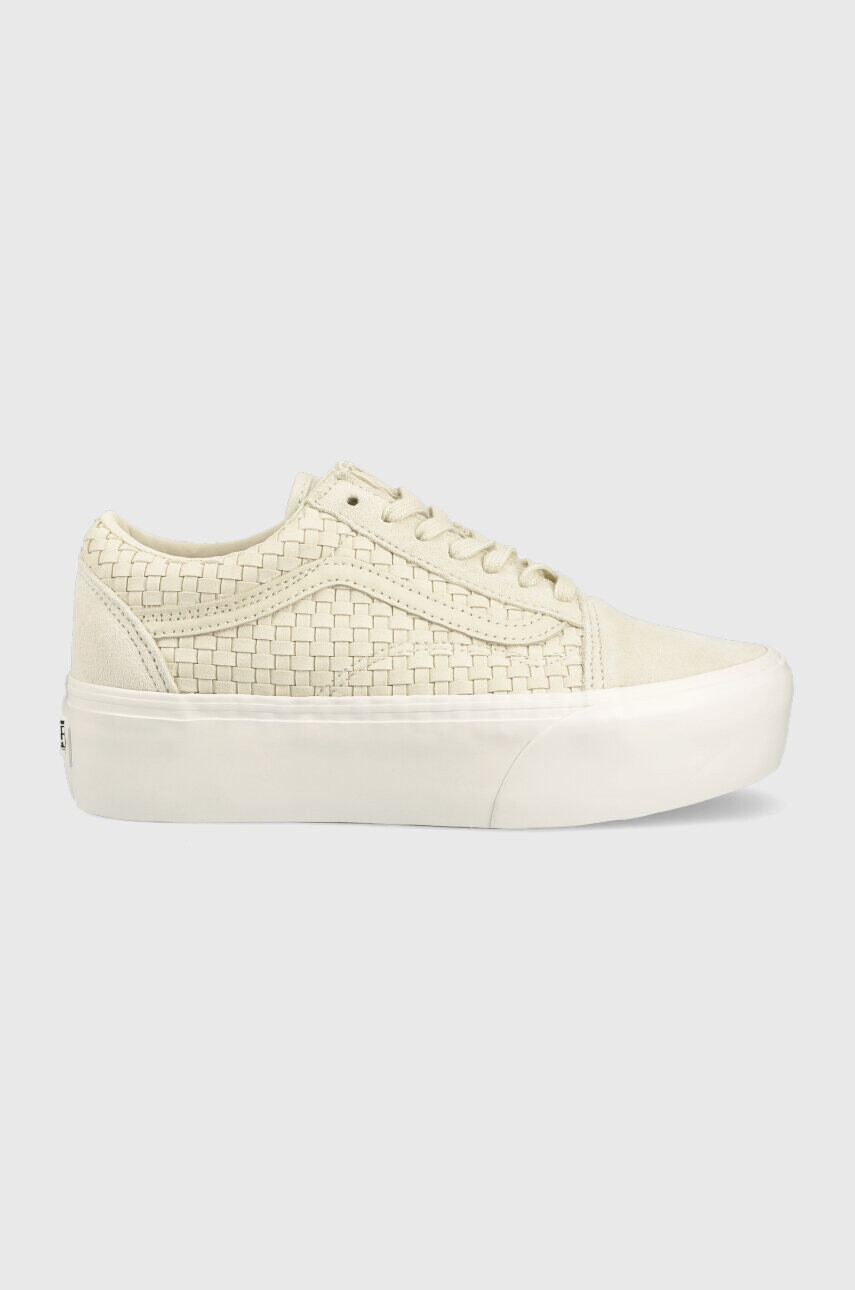 Vans Ниски кецове Old Skool Stackform в бежово VN0A7Q5MIVR1 - Pepit.bg