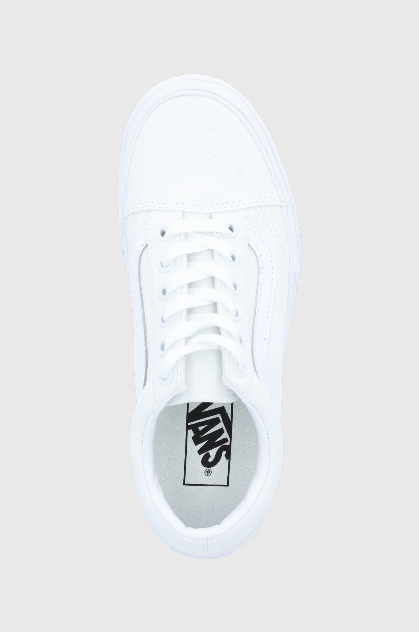 Vans Ниски кецове Ua Old Skool Stacked дамски в бяло - Pepit.bg