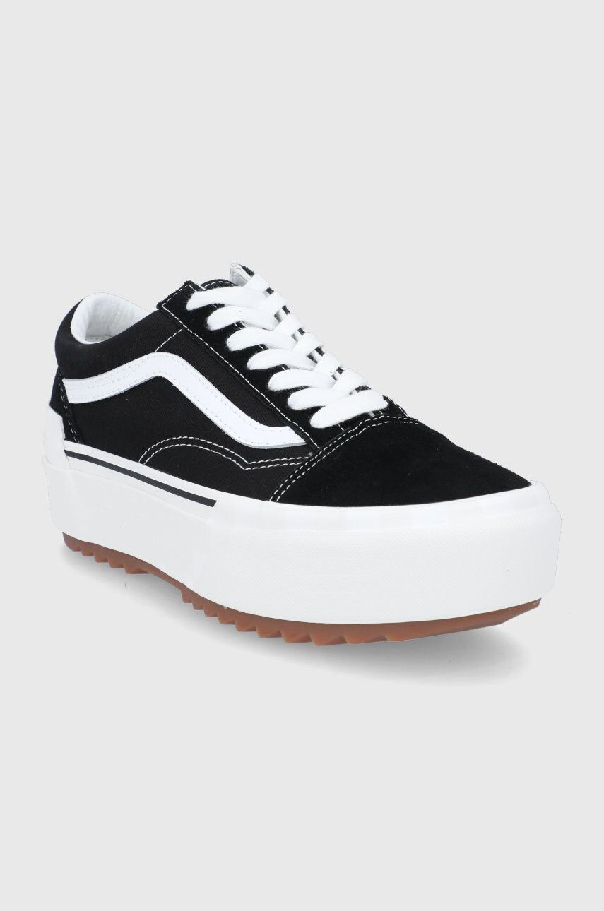 Vans Ниски кецове UA Old Skool Stacked в черно - Pepit.bg