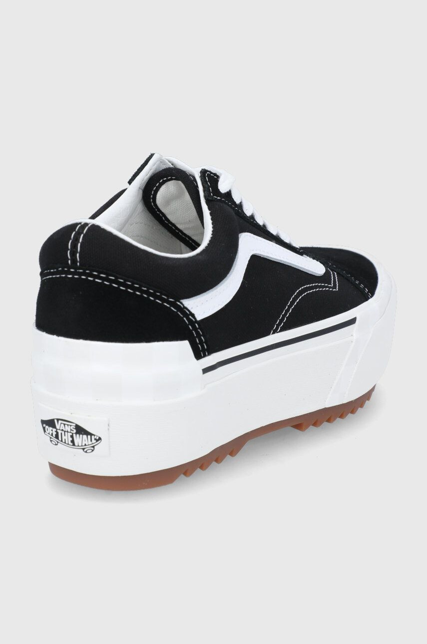 Vans Ниски кецове UA Old Skool Stacked в черно - Pepit.bg