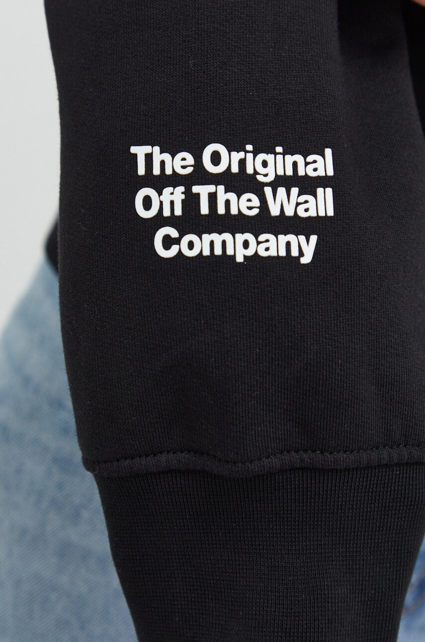 Vans Памучен суичър в черно с апликация - Pepit.bg