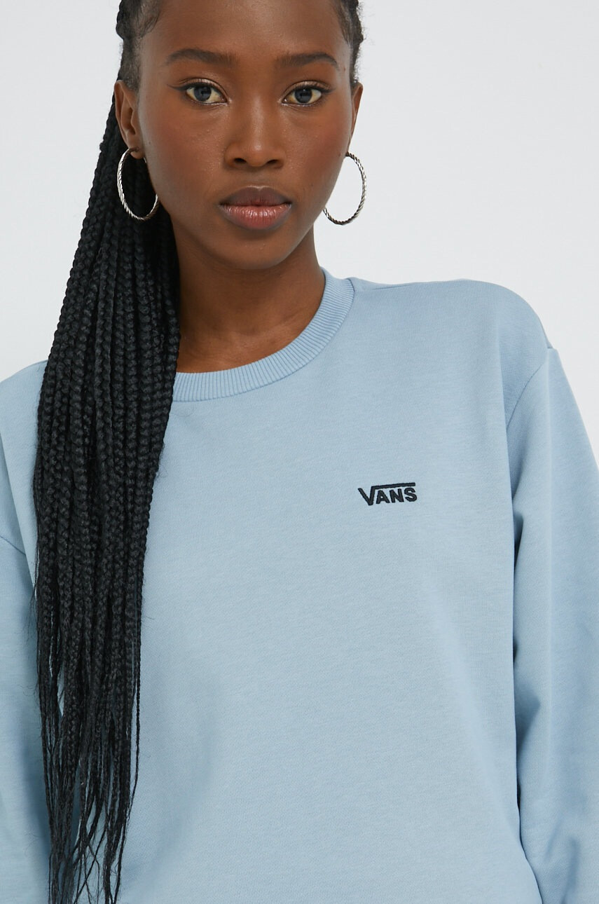 Vans Памучен суичър с изчистен дизайн - Pepit.bg