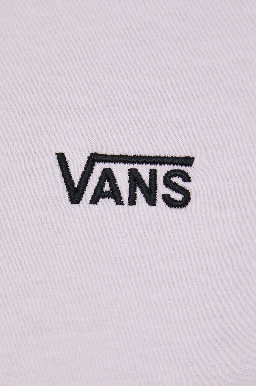 Vans Памучна блуза с дълги ръкави в лилаво - Pepit.bg