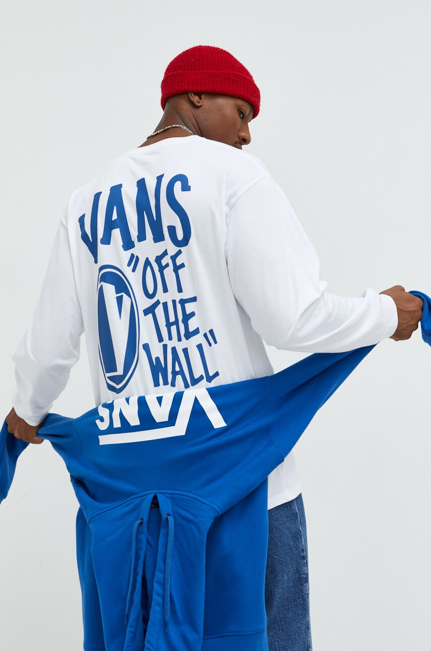 Vans Памучна блуза с дълги ръкави - Pepit.bg