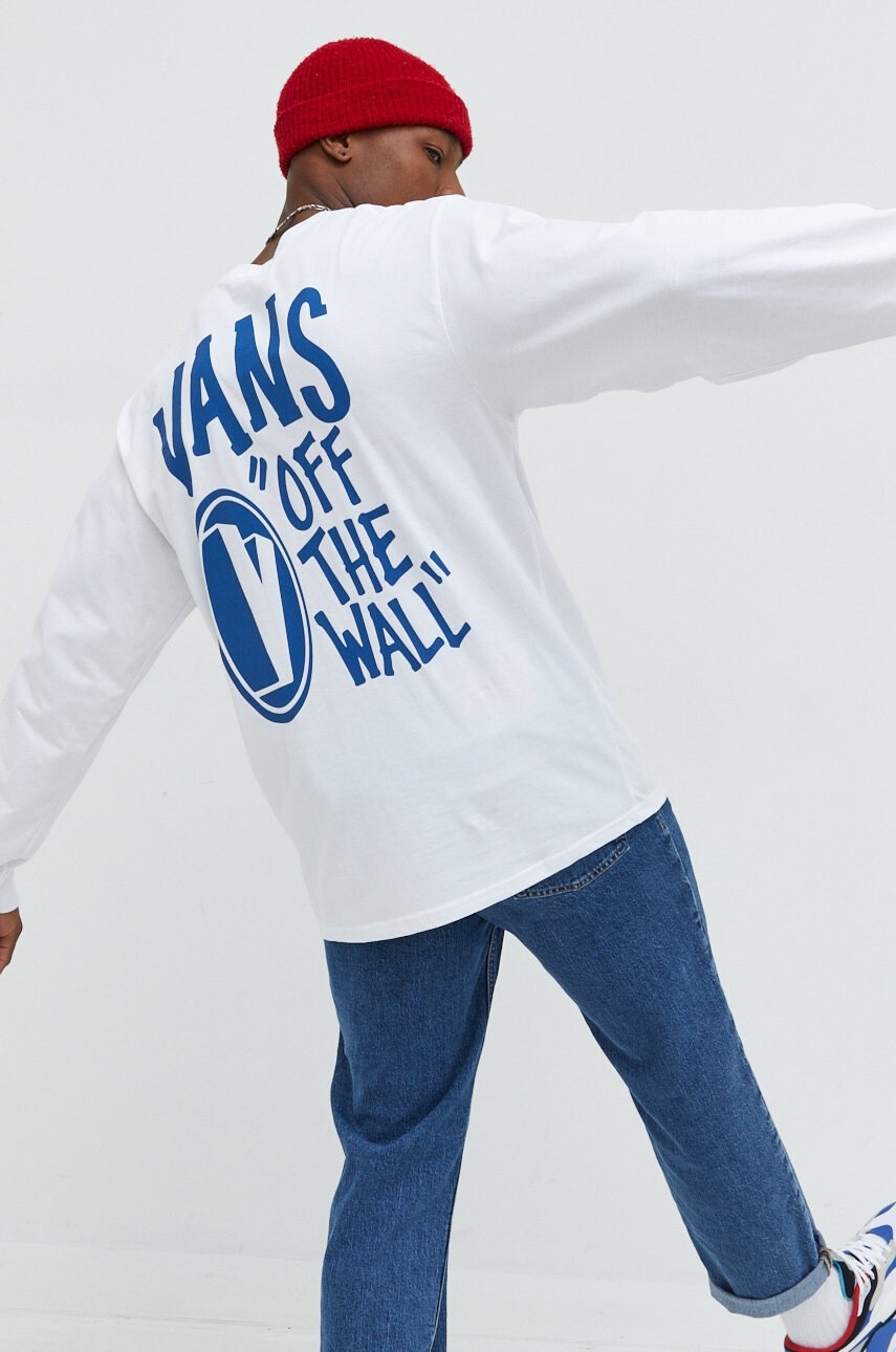 Vans Памучна блуза с дълги ръкави - Pepit.bg