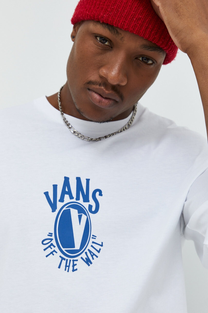 Vans Памучна блуза с дълги ръкави - Pepit.bg