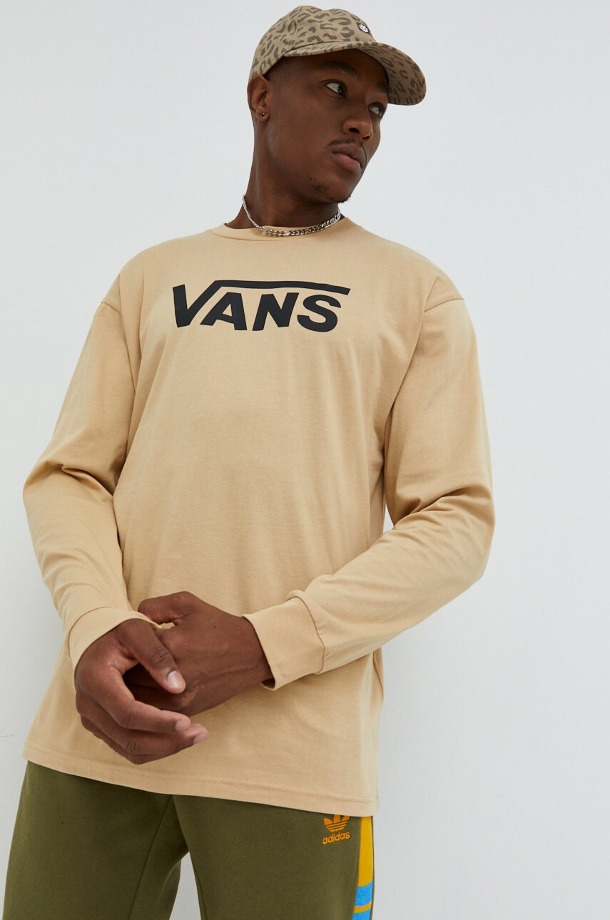 Vans Памучна блуза с дълги ръкави - Pepit.bg