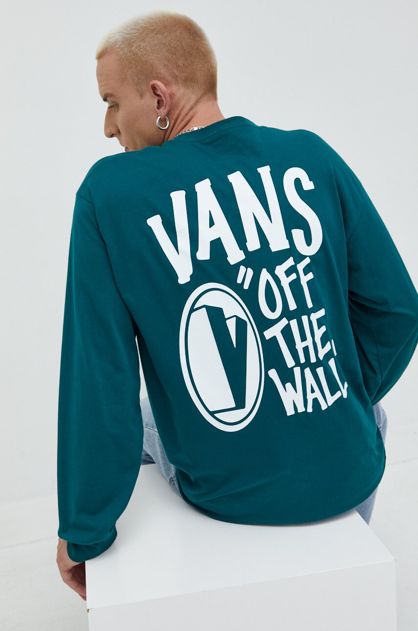 Vans Памучна блуза с дълги ръкави - Pepit.bg