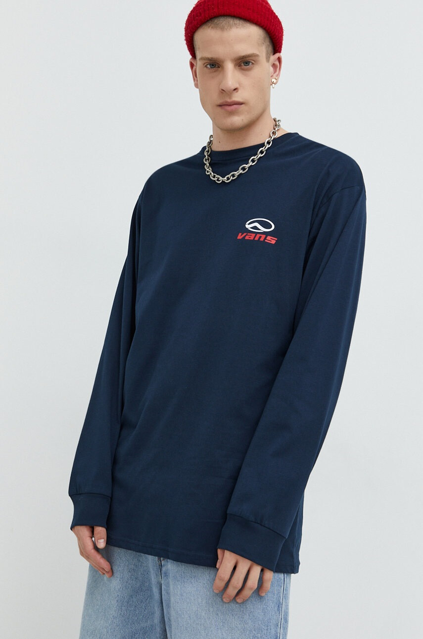 Vans Памучна блуза с дълги ръкави - Pepit.bg
