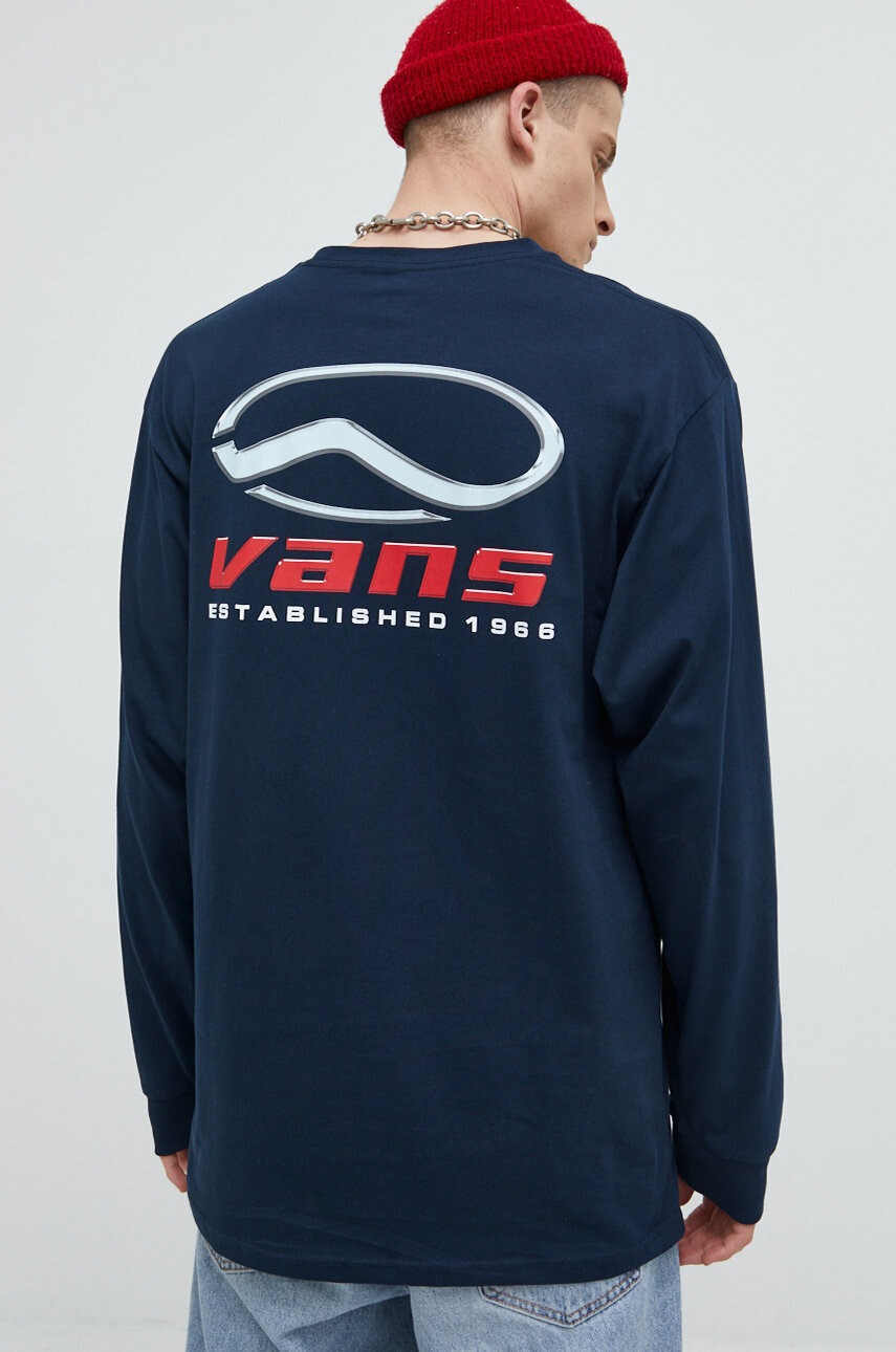 Vans Памучна блуза с дълги ръкави - Pepit.bg