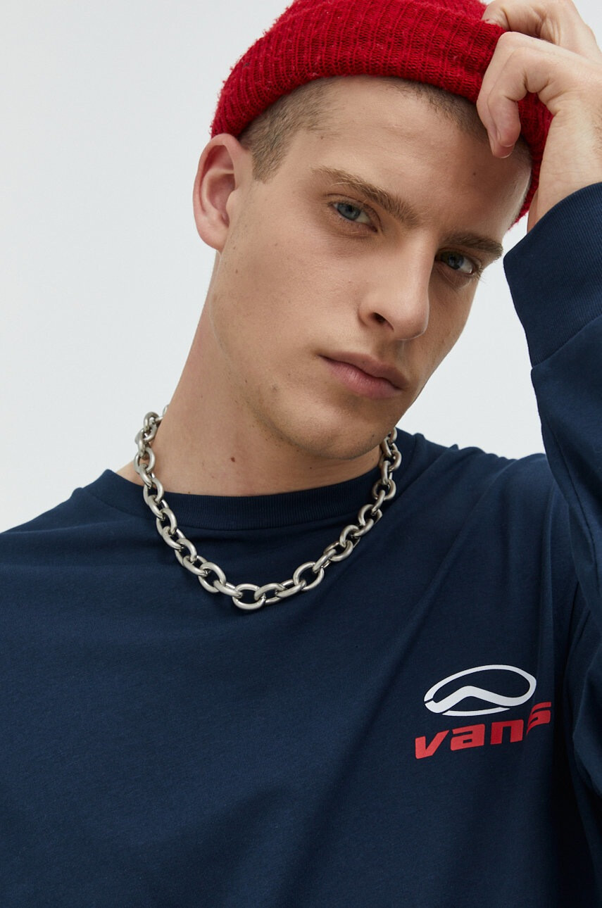 Vans Памучна блуза с дълги ръкави - Pepit.bg