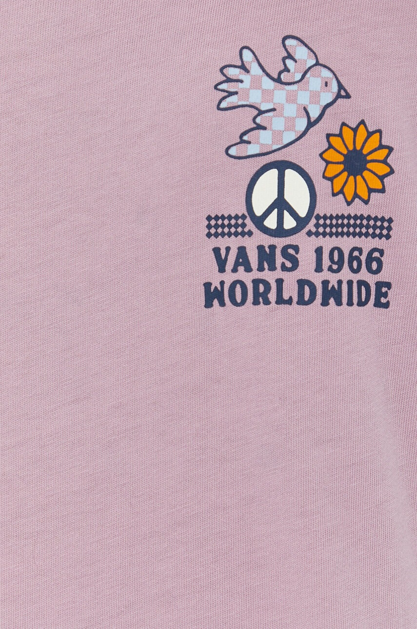 Vans Памучна блуза с дълги ръкави - Pepit.bg