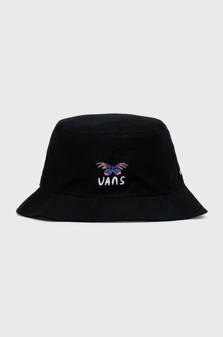 Vans Памучна капела X Ashley в черно от памук - Pepit.bg