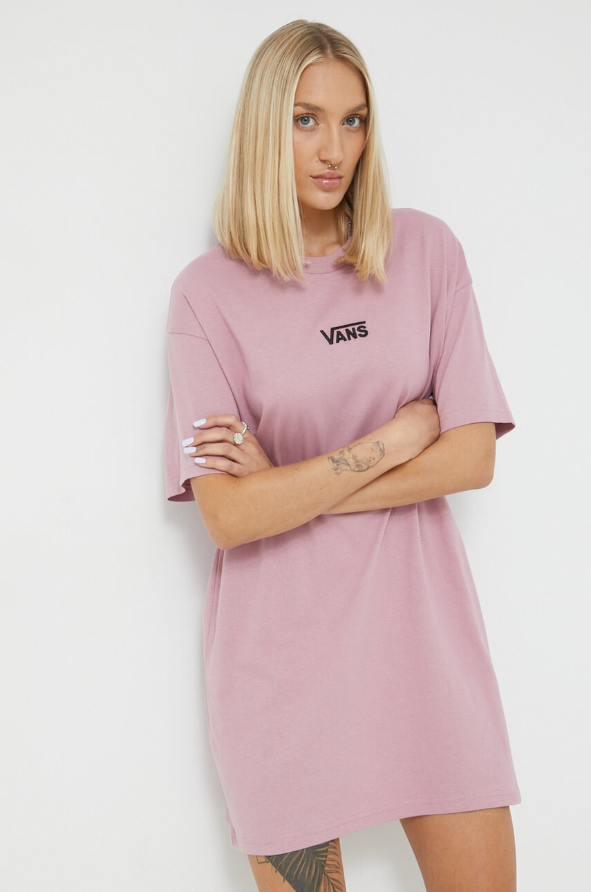 Vans Памучна рокля - Pepit.bg