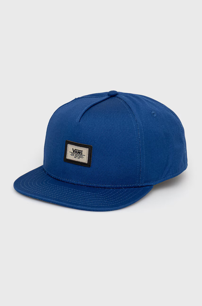 Vans Памучна шапка с апликация - Pepit.bg