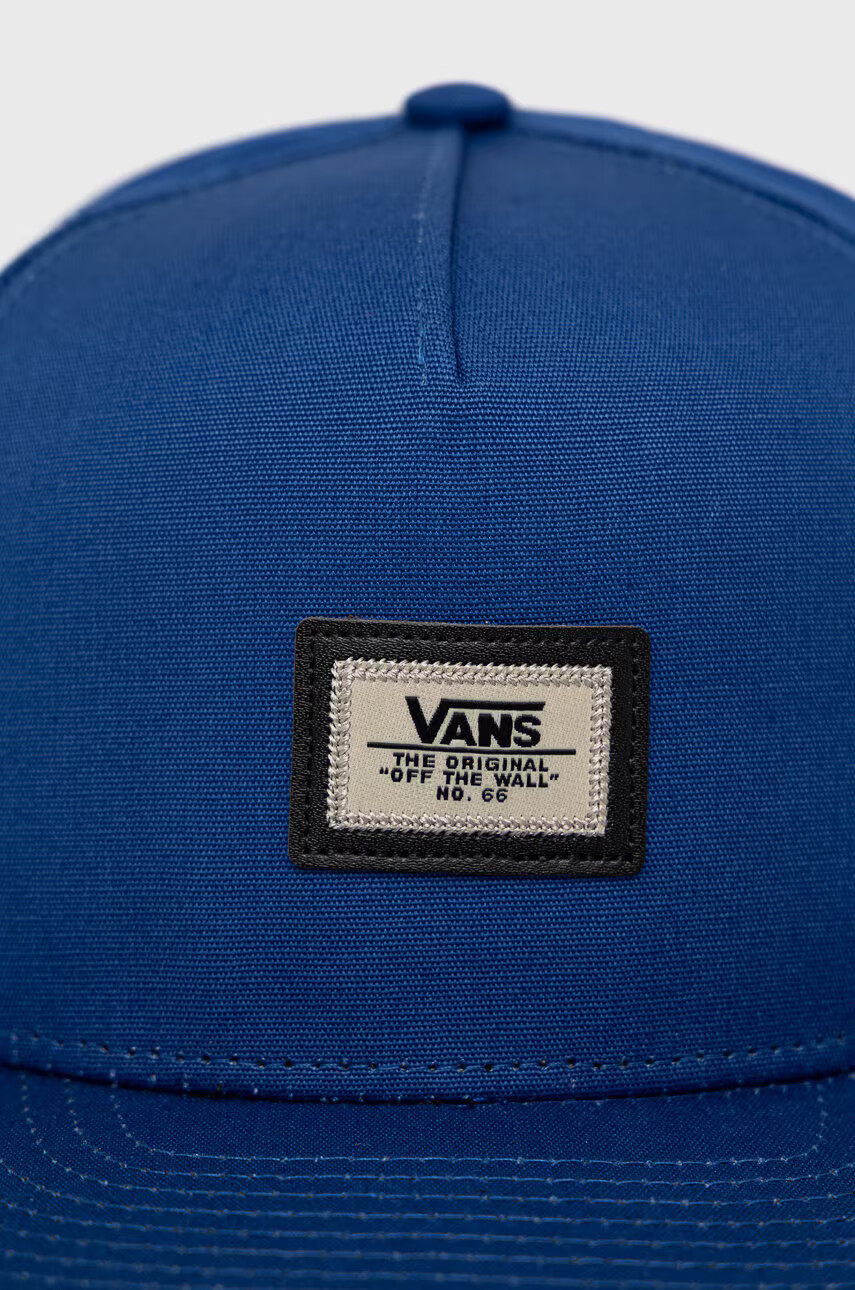 Vans Памучна шапка с апликация - Pepit.bg