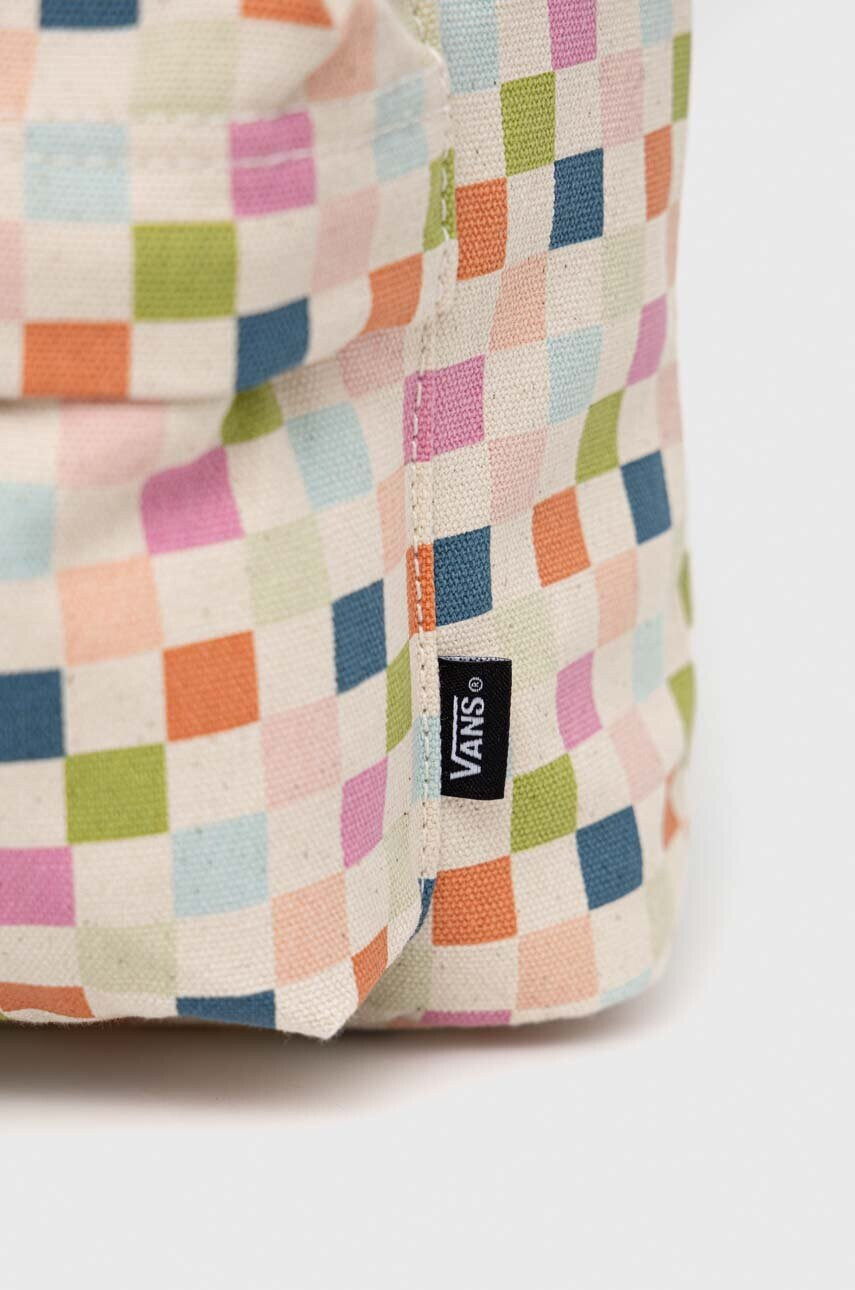Vans Раница в розово малък размер с десен - Pepit.bg