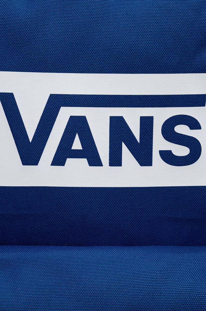 Vans Раница в синьо голям размер с принт - Pepit.bg