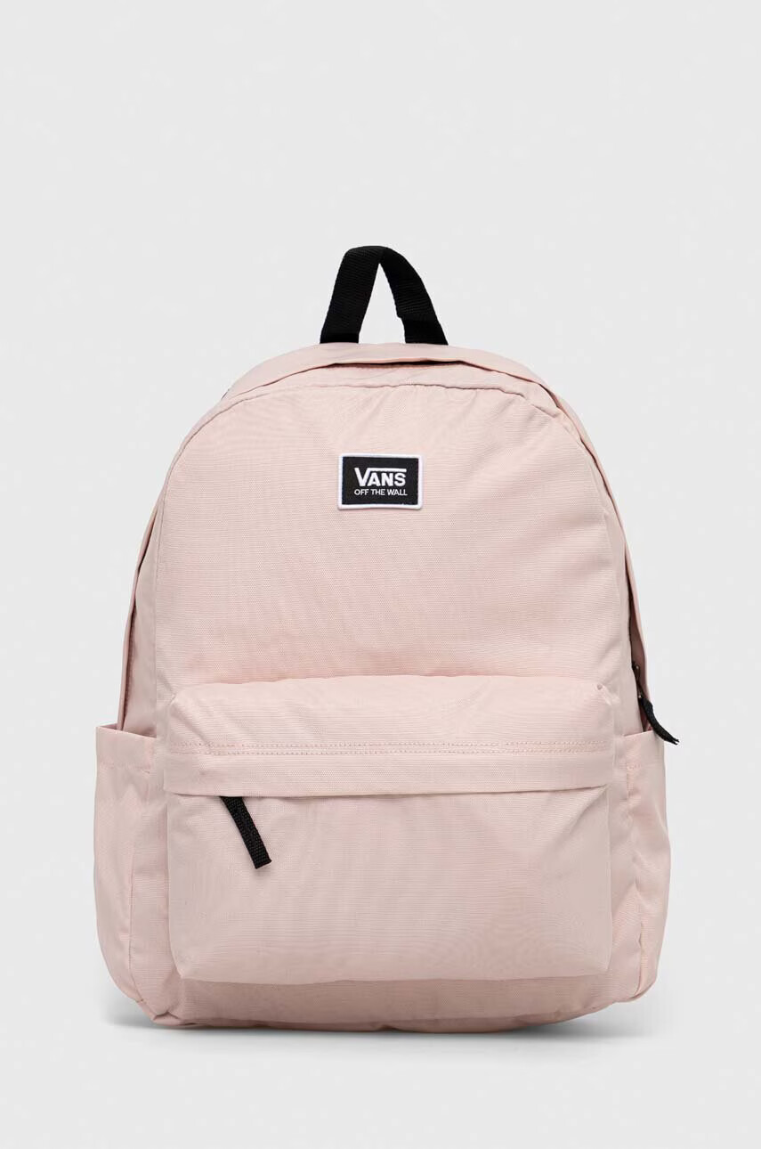 Vans Раница в розово голям размер с десен - Pepit.bg