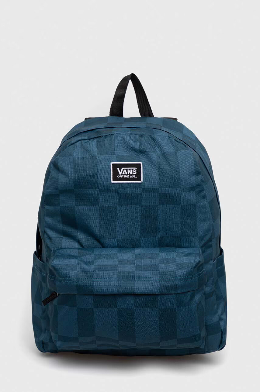 Vans Раница в синьо голям размер с десен - Pepit.bg