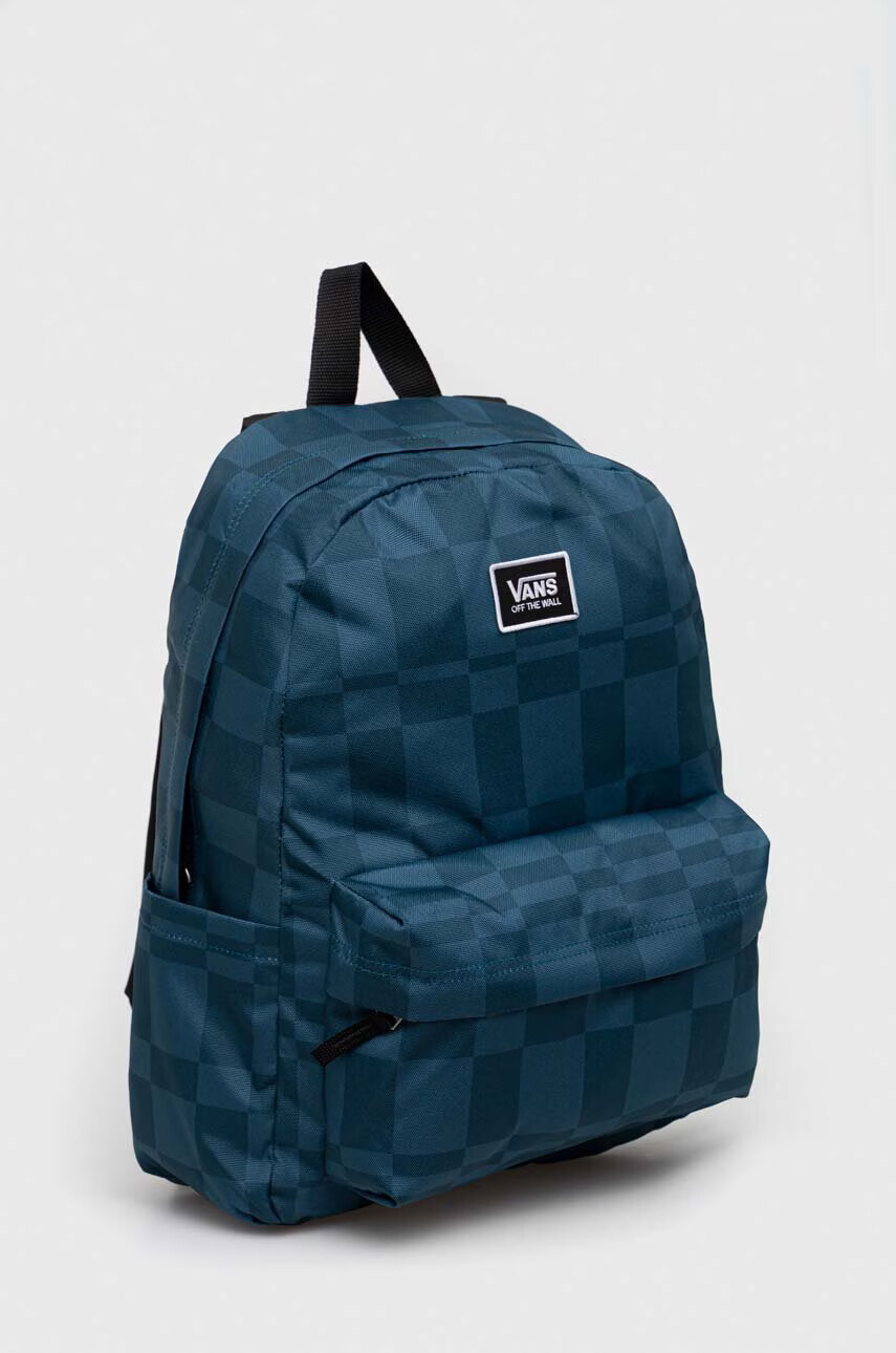 Vans Раница в синьо голям размер с десен - Pepit.bg