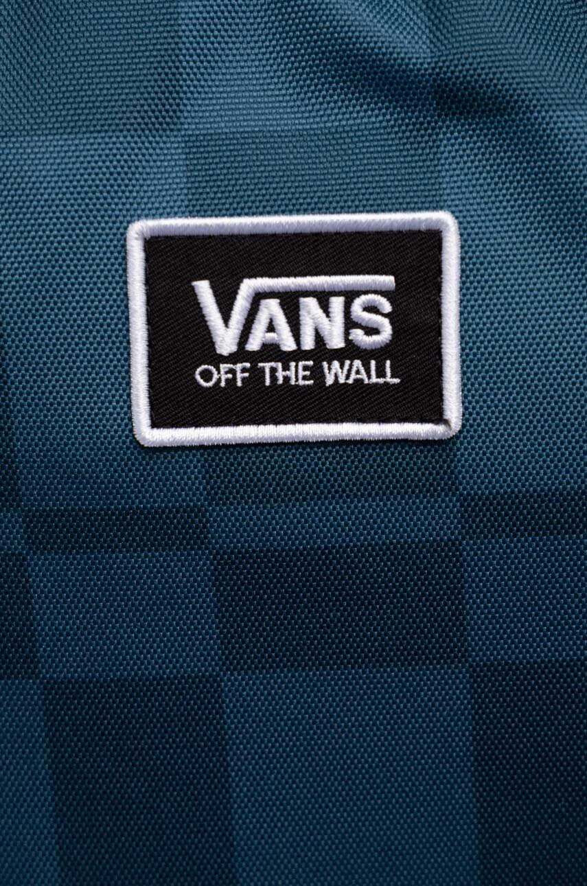 Vans Раница в синьо голям размер с десен - Pepit.bg