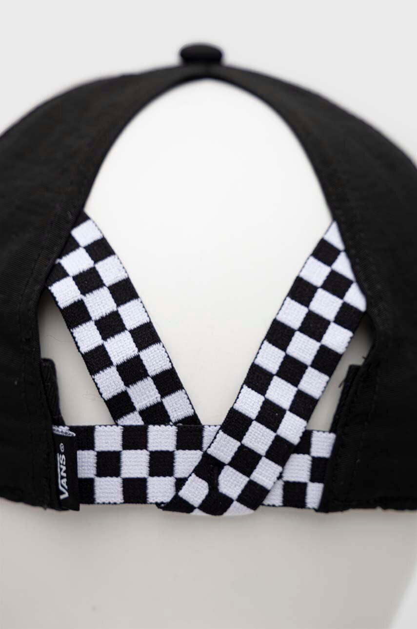 Vans Шапка с козирка в бяло с десен - Pepit.bg