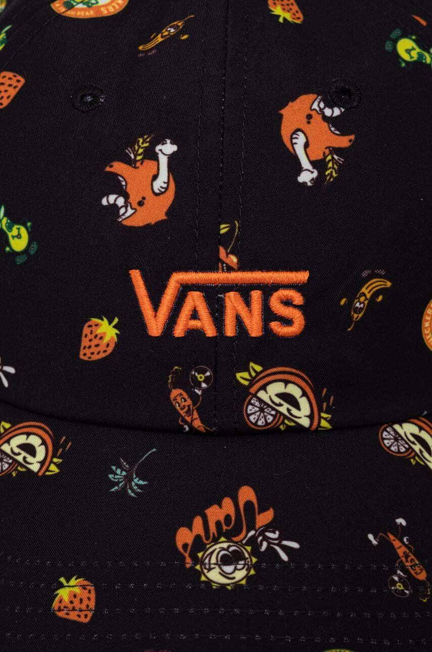 Vans Шапка с козирка в черно с десен - Pepit.bg