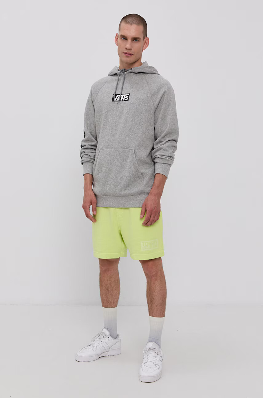 Vans Суичър мъжки в сиво с принт - Pepit.bg