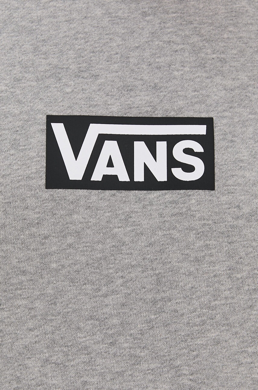 Vans Суичър мъжки в сиво с принт - Pepit.bg