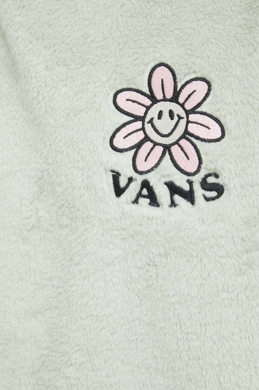Vans Суичър в зелено с апликация - Pepit.bg
