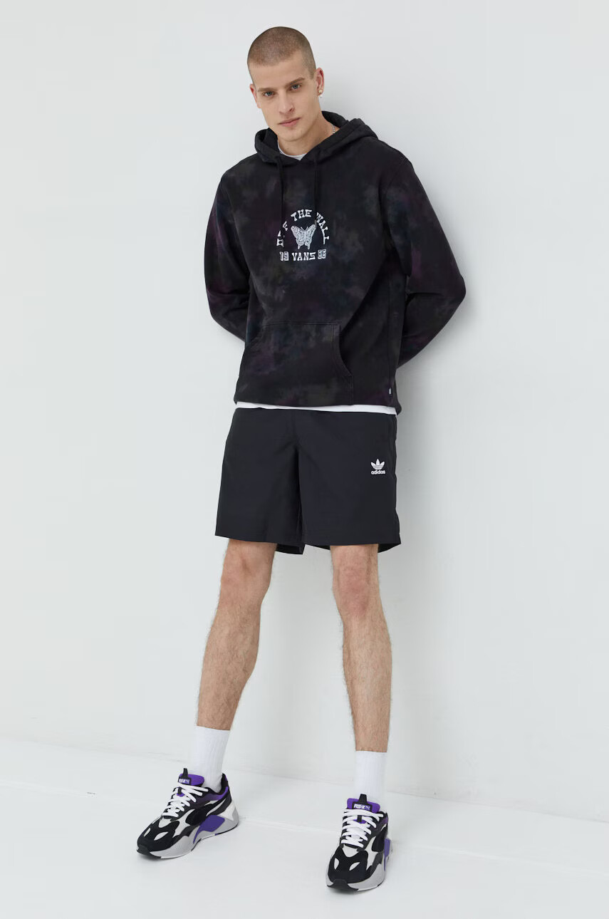 Vans Суичър в зелено с изчистен дизайн - Pepit.bg