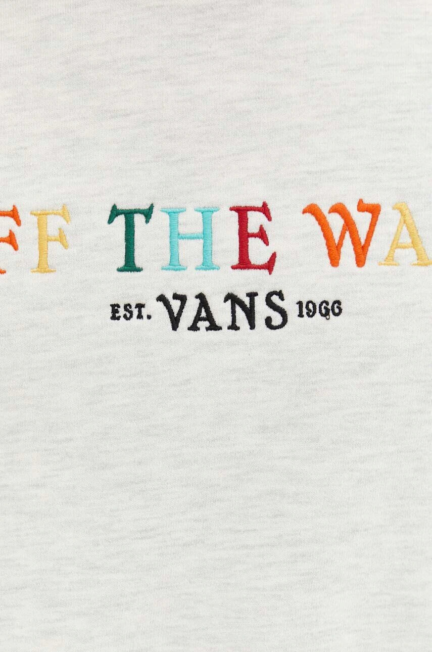 Vans Суичър в сиво с принт - Pepit.bg