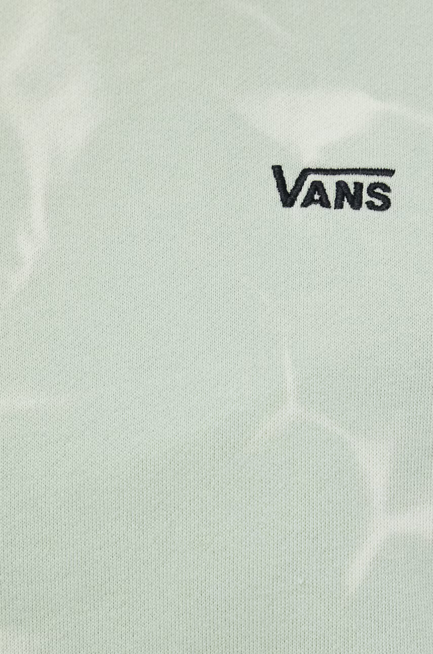 Vans Суичър дамски в зелено с десен - Pepit.bg
