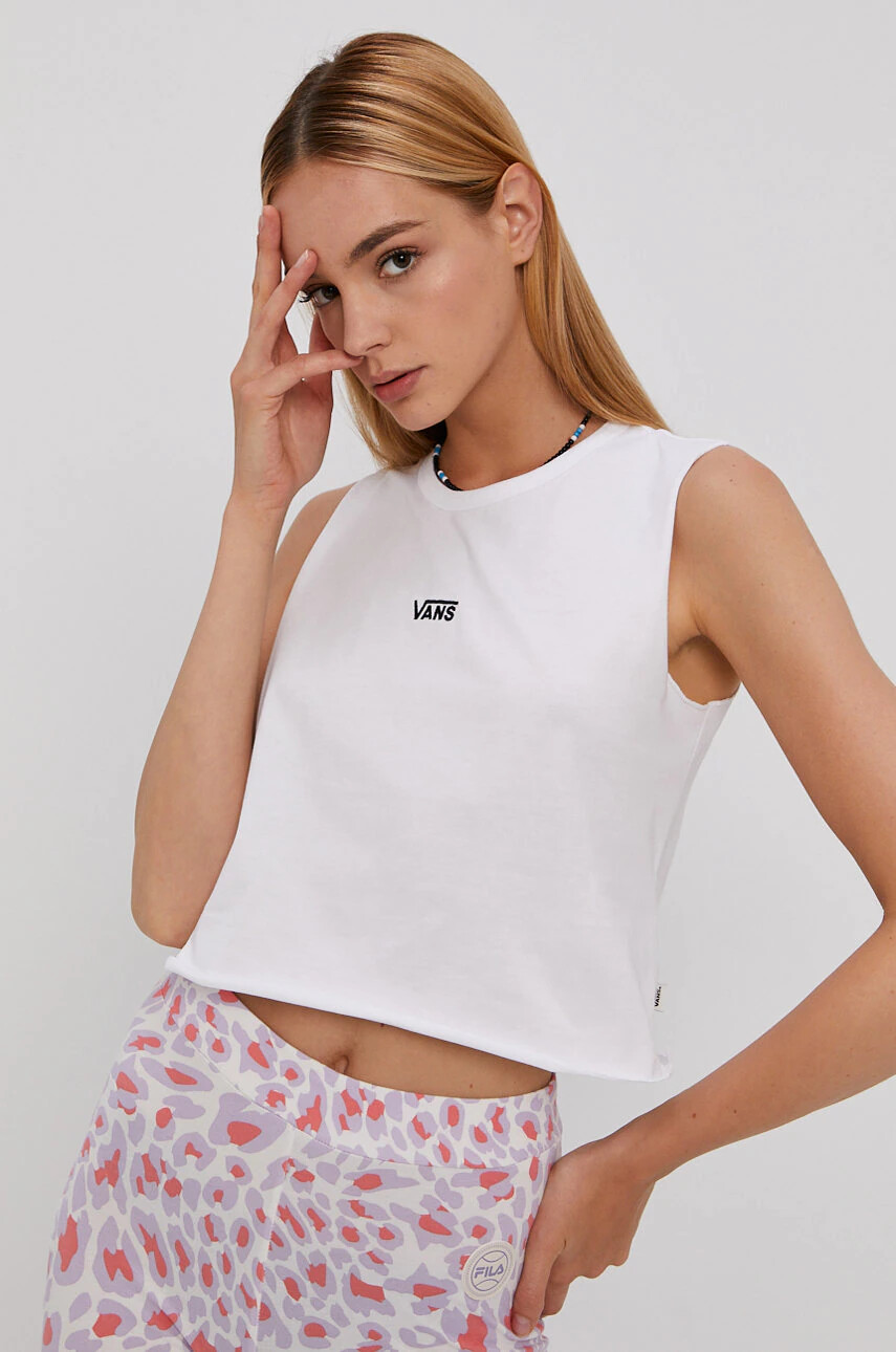 Vans Топ дамски в черно - Pepit.bg