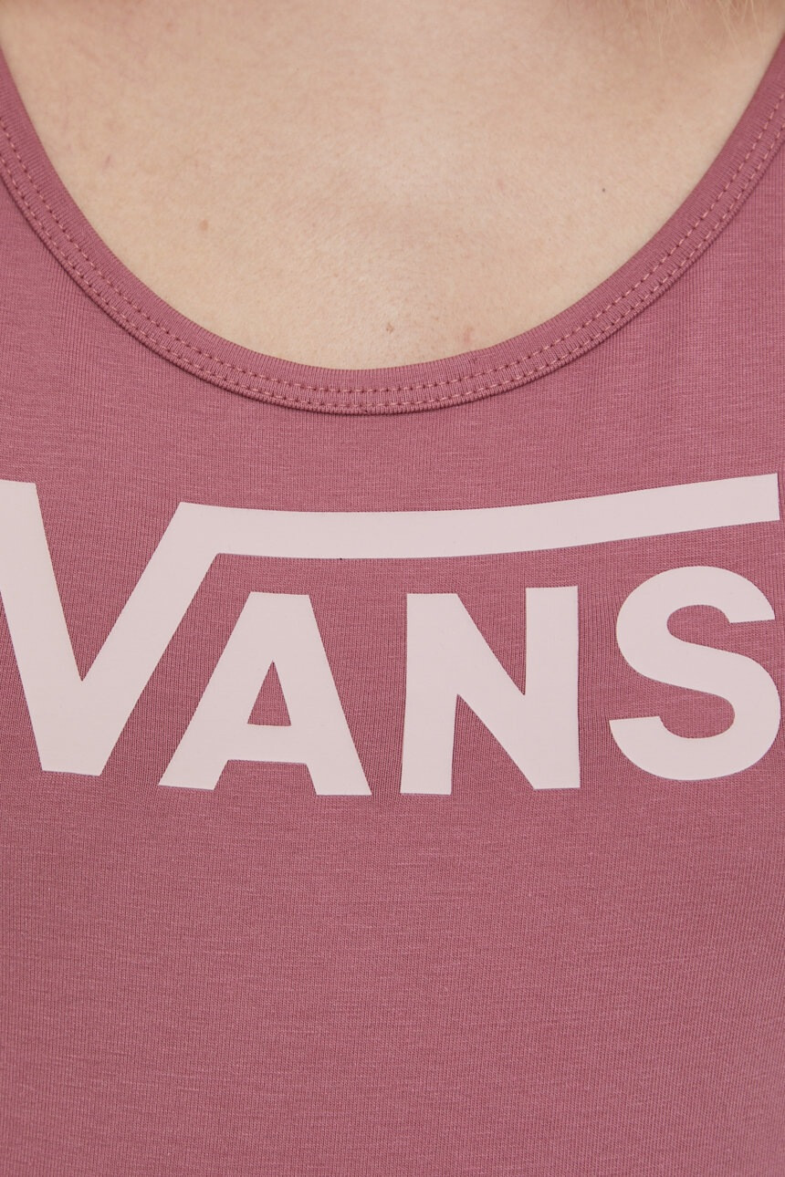 Vans Топ дамски в розово - Pepit.bg