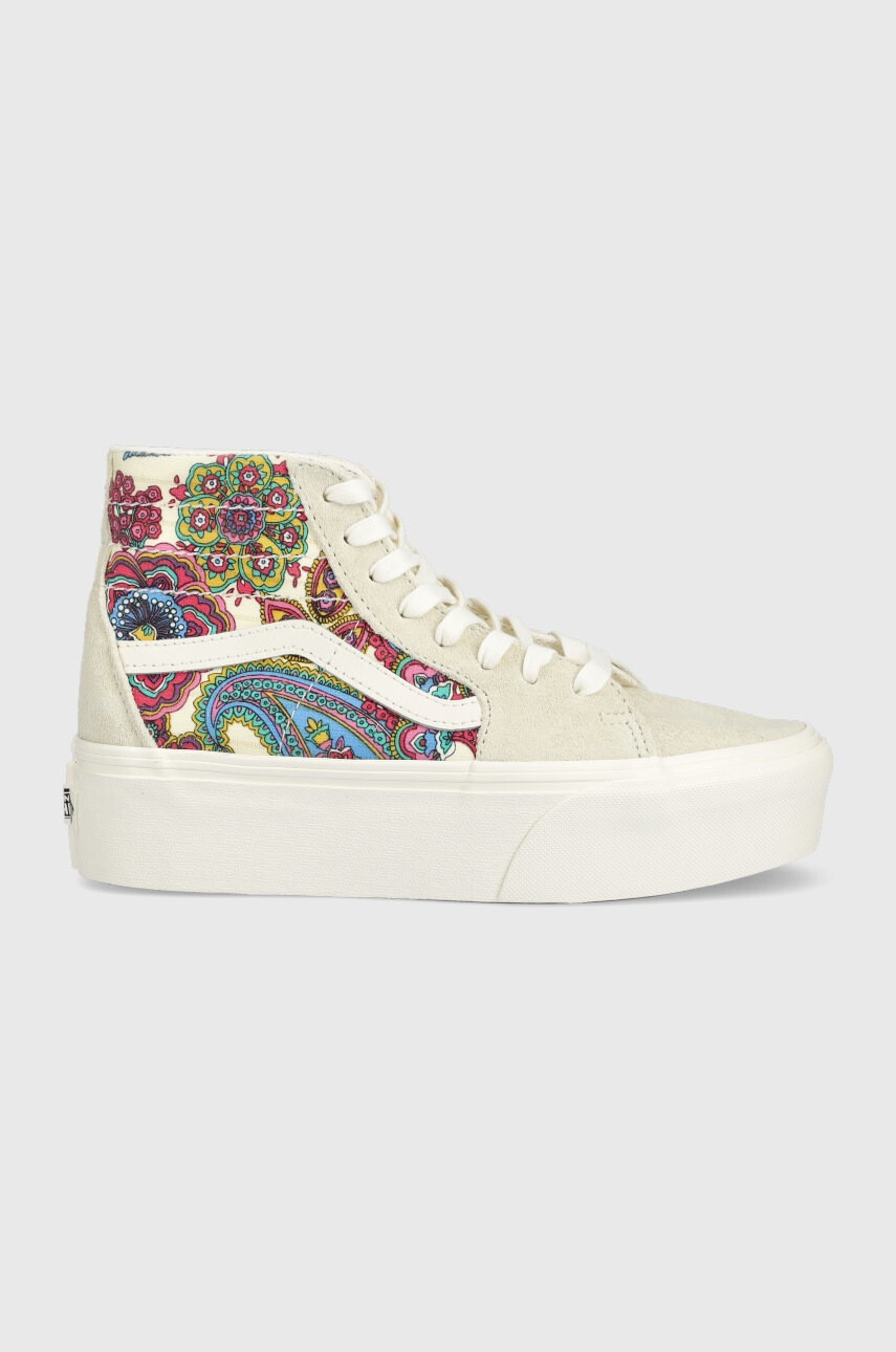 Vans Велурени кецове SK8-Hi Tapered Stackform - Pepit.bg