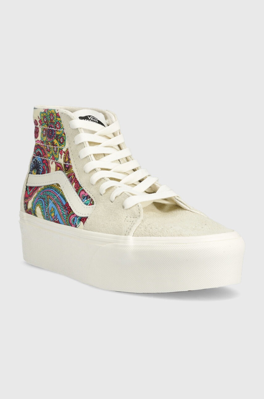 Vans Велурени кецове SK8-Hi Tapered Stackform - Pepit.bg