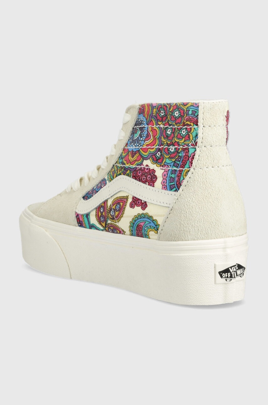 Vans Велурени кецове SK8-Hi Tapered Stackform - Pepit.bg